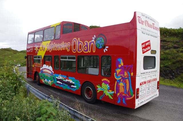 oban tour bus
