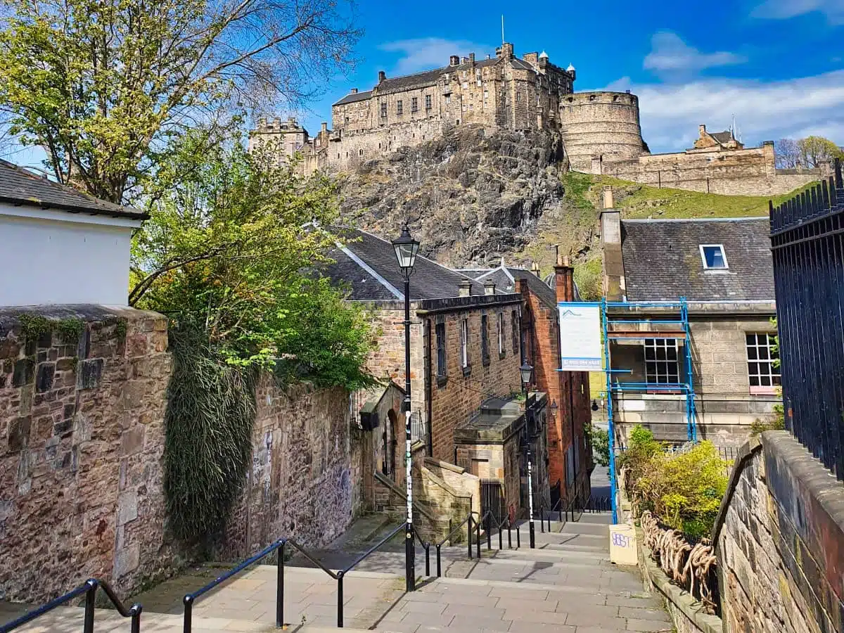 Edinburgh Castle Flodden Wall