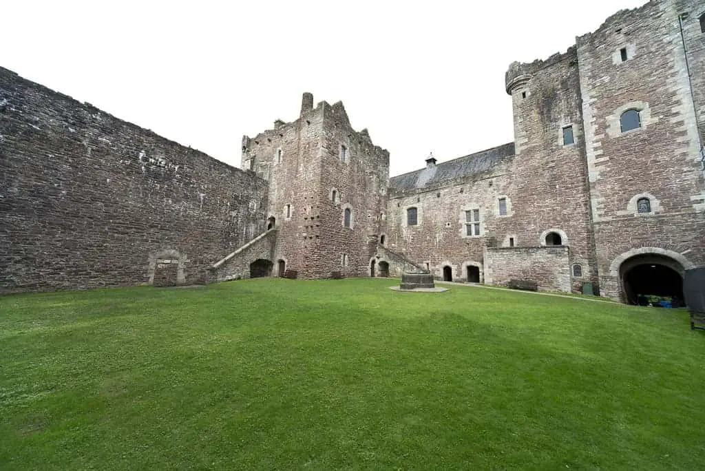 Doune Castle Courtyard