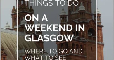 glasgow weekend break pin