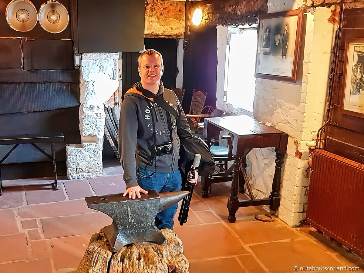 Craig Neil at Gretna Green Blacksmith's Shop