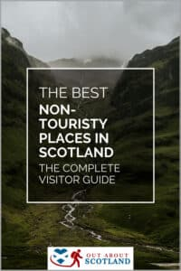 no tourists scotland pin