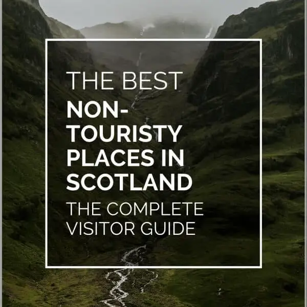 no tourists scotland pin