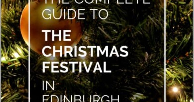 edinburgh christmas pin