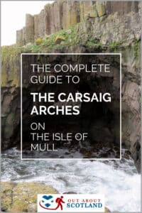 carsaig arches pin