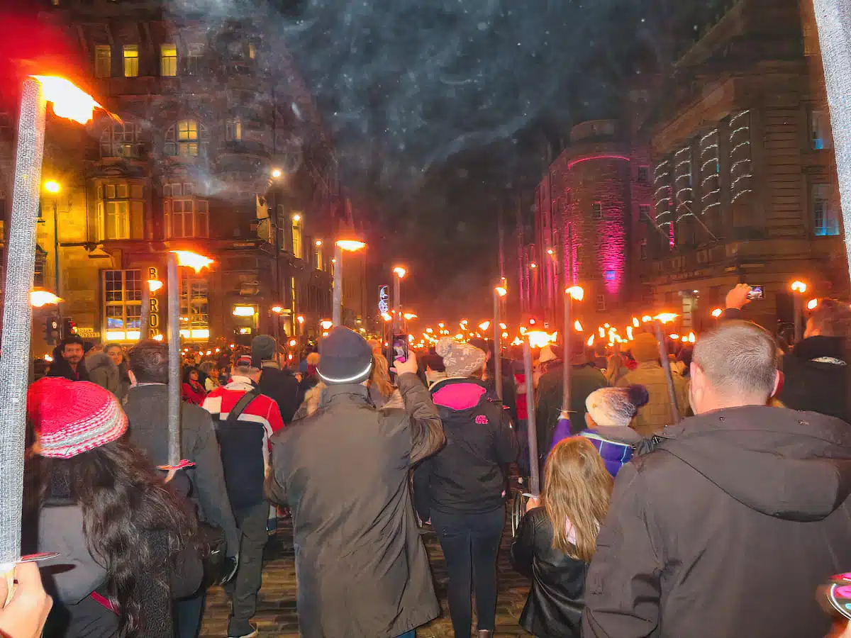 Hogmanay Torchlight Procession Visitor Guide Edinburgh