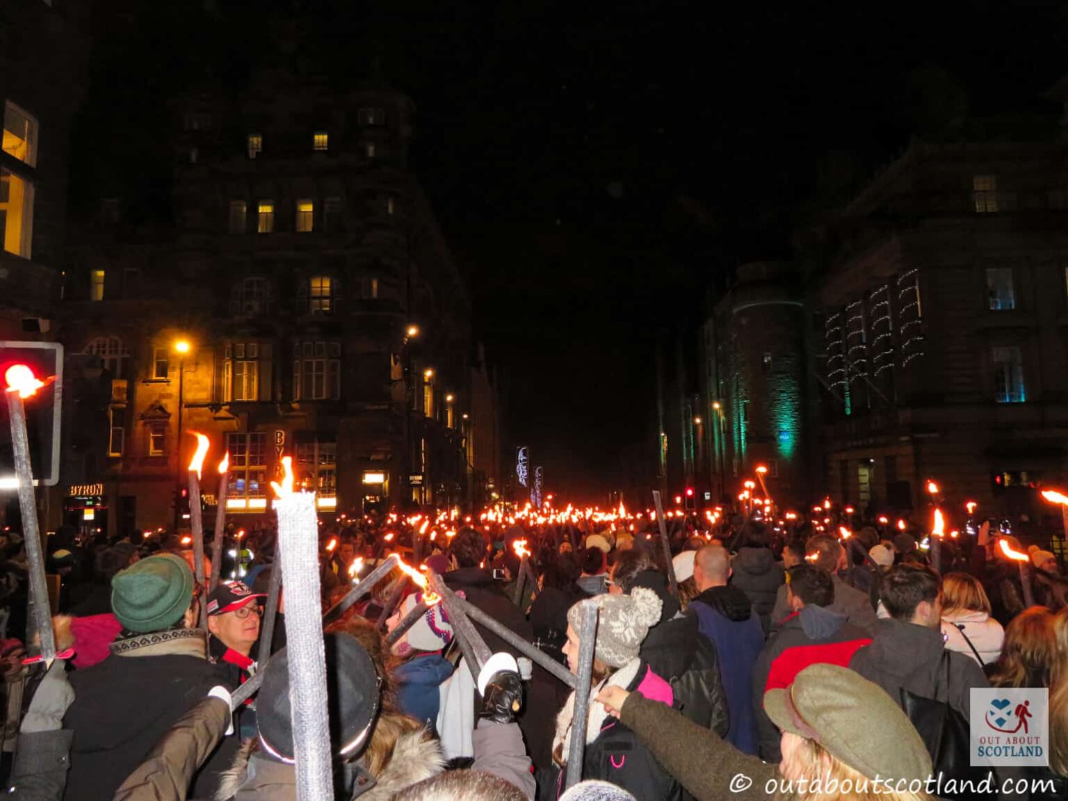 Hogmanay Torchlight Procession Edinburgh