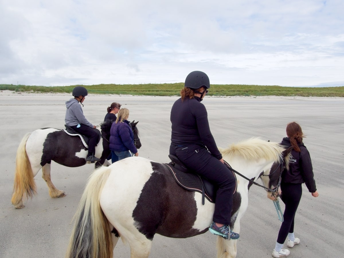 Horse Riding Tiree Beach