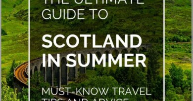 summer holiday in Scotland