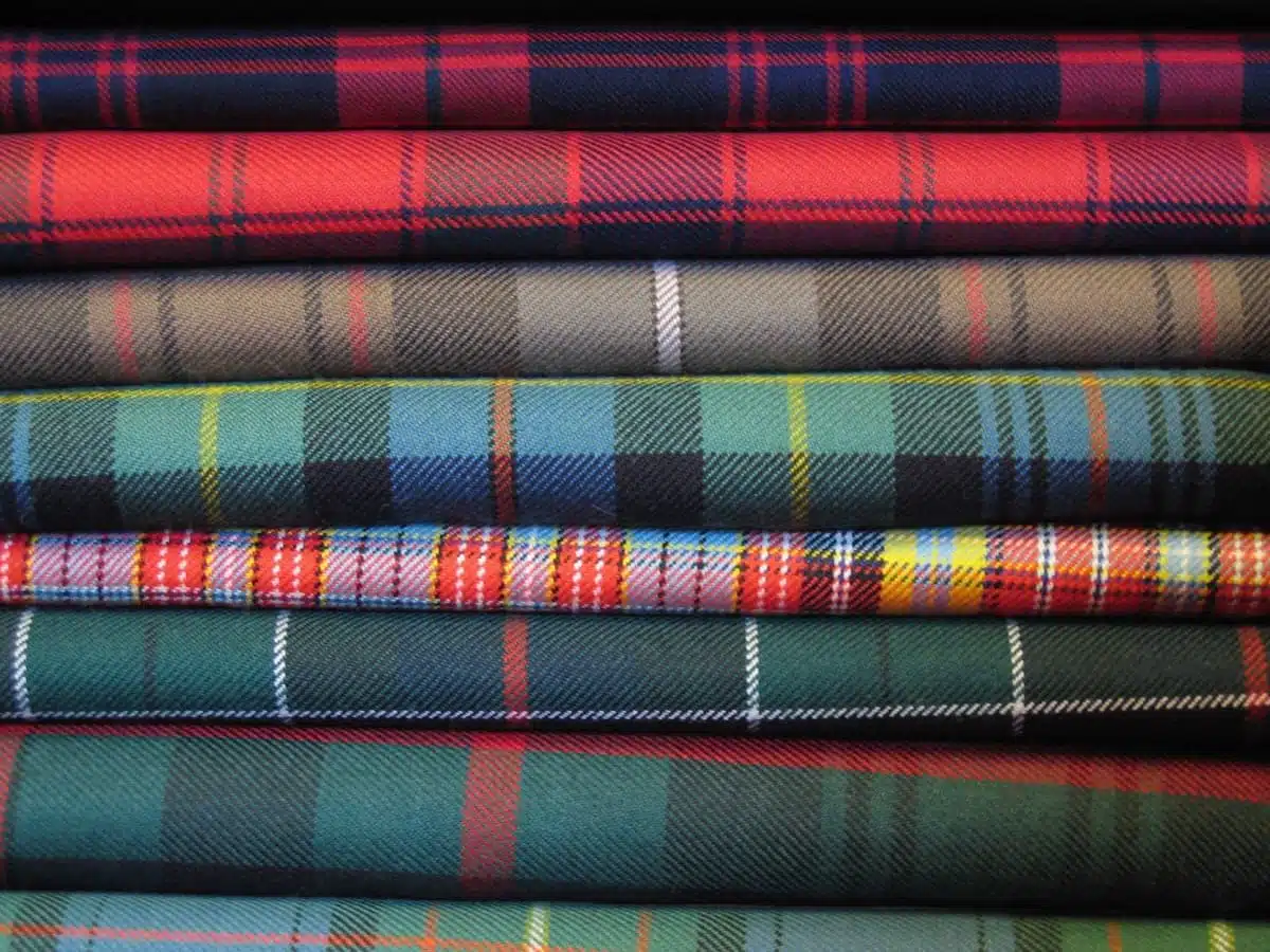 Kilt Tartan Material