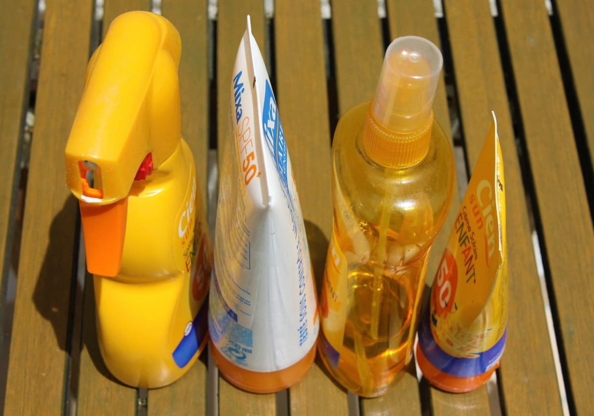 Suncreen Bottles