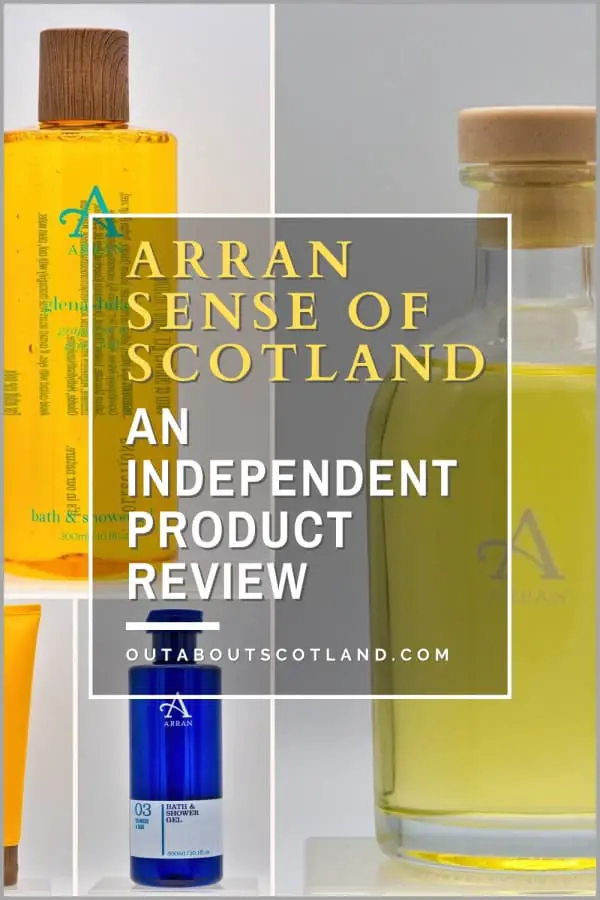 A Review of Arran Scents of Scotland Products