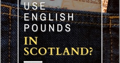 can you use english pounds in scotland