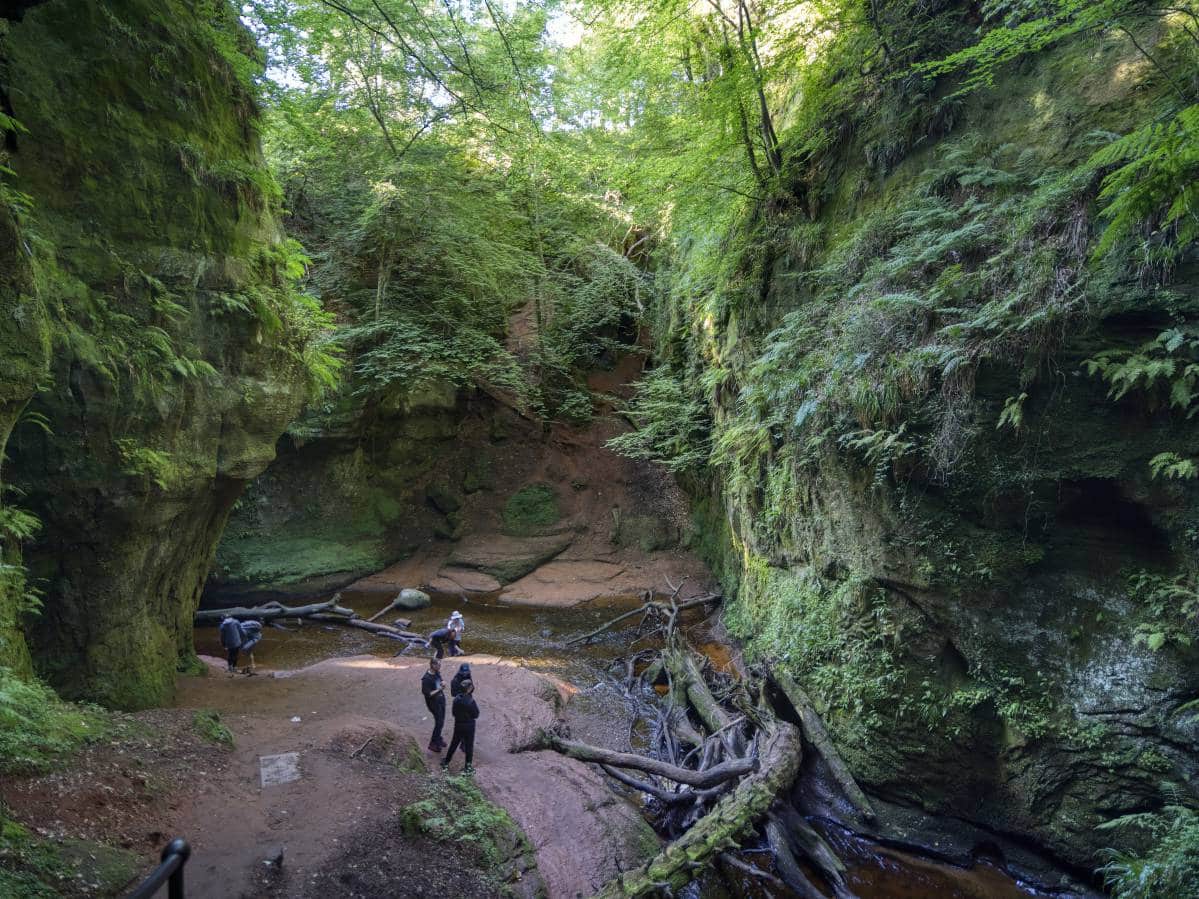 The Devil s Pulpit Finnich Glen Stirlingshire The Devil s Pulpit Finnich Glen Stirlingshire